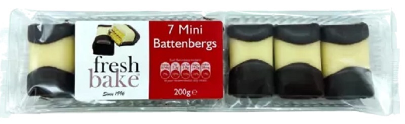 Mergpijpjes/Mini Battenbergs